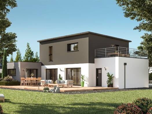 Terrain avec maison neuve à vendre 401 100 € 5 pièces 4 chambres 143 m² 401 m² de terrain Sérent 56460