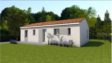 Terrain avec maison neuve à vendre 171 000 € Lonzac 17520