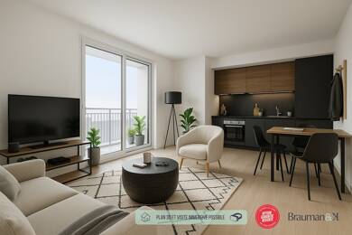 Appartement à vendre 172 891 € 1 pièce 32 m² 4ème étage Marcel Sembat Villetaneuse 93430