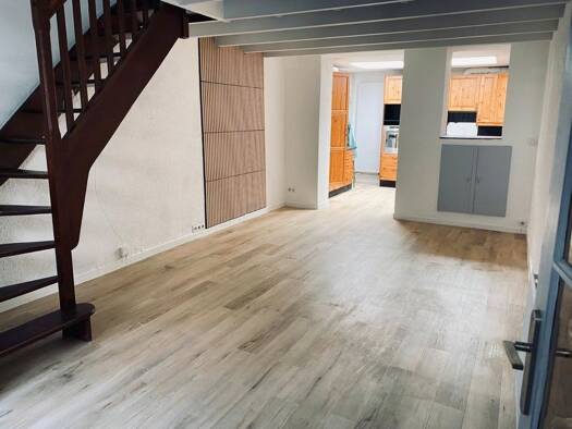 Maison de ville à louer 800 € 3 pièces 1 chambre 50 m² Sainte Elisabeth Roubaix 59100