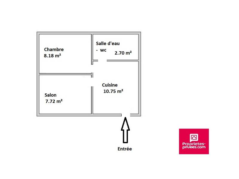Maison à louer, 29m², NOGENT SUR VERNISSON