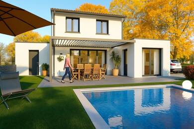 Terrain avec maison neuve à vendre 489 000 € Le Triadou 34270