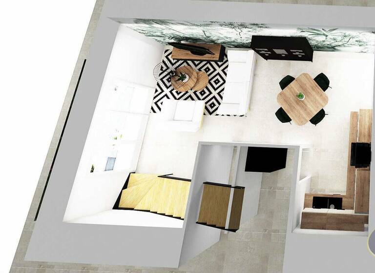 Maison à louer 895 € 3 pièces 2<br/>chambres 57 m²<br/>superficie 80 m²<br/>terrain Le Pallet 44330