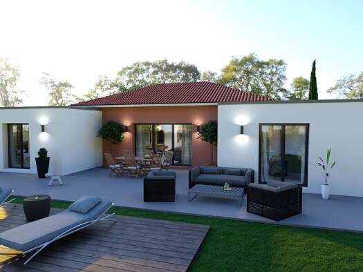Terrain avec maison neuve à vendre 301 268 € 4 pièces 3 chambres 118 m² 1 018 m² de terrain Lantriac 43260