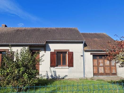 Maison de plain-pied à vendre 180 000 € 2 pièces 1 chambre 54 m² 1 369 m² de terrain Athée-sur-Cher 37270