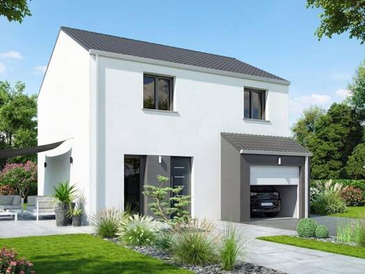 Terrain avec maison neuve à vendre 270 818 € 4 pièces 3 chambres 81 m² 330 m² de terrain Saulxures-lès-Nancy 54420