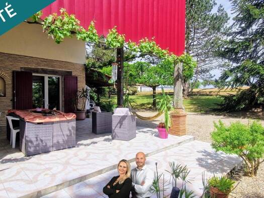 Maison à vendre 284 500 € 6 pièces 4 chambres 210 m² 2 800 m² de terrain Le Mas-d'Agenais 47430
