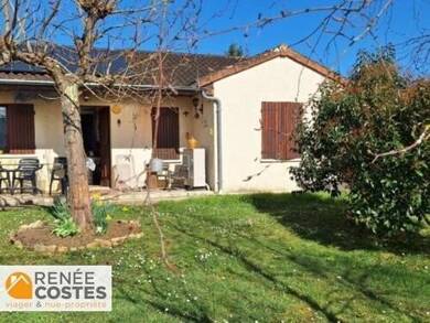 Maison en viager occupé Bouquet 24 700 € 6 pièces 4 chambres 90 m² 1 110 m² de terrain Zone Périphérique Naintre 86530
