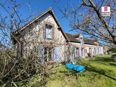 Maison à vendre 228 000 € 5 pièces 3 chambres 132,7 m² 1 800 m² de terrain Tillières-sur-Avre 27570