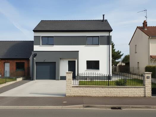 Terrain avec maison neuve à vendre 370 000 € 6 pièces 5 chambres 103,5 m² 400 m² de terrain Boissy-Saint-Léger 94470