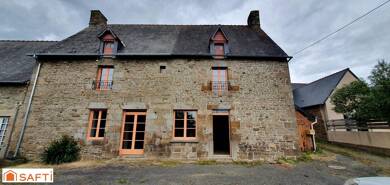 Maison de plain-pied à vendre 165 750 € 6 pièces 3 chambres 139 m² 1 135 m² de terrain Noyal-sous-Bazouges 35560