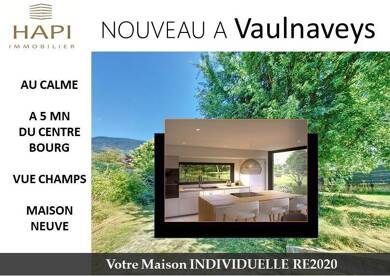 Villa à vendre 375 000 € 5 pièces 4 chambres 111 m² 550 m² de terrain Vaulnaveys-le-Haut 38410