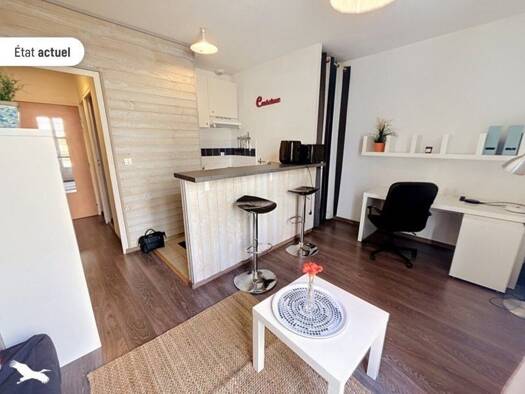 Appartement à vendre 82 444 € 1 pièce 23 m² Étage 1/6 Les Fontaines Tours 37200