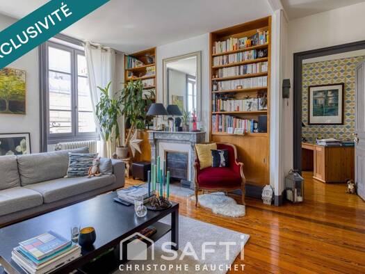 Appartement à vendre 250 000 € 4 pièces 3 chambres 99 m² Étage 2/3 Centre Ville Bourg-en-Bresse 01000