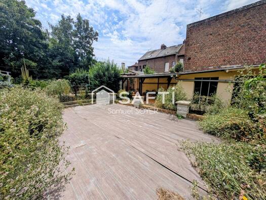 Maison à vendre 83 000 € 4 pièces 2 chambres 81 m² 251 m² de terrain Tergnier Tergnier 02700