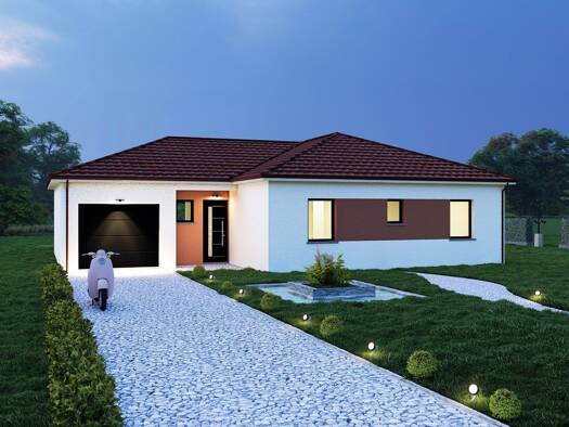 Terrain avec maison neuve à vendre 225 000 € 5 pièces 3 chambres 87 m² Villiers-sur-Suize 52210