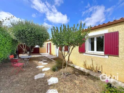 Maison de plain-pied à vendre 359 000 € 5 pièces 4 chambres 101 m² 470 m² de terrain Vergèze 30310