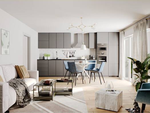 Appartement à vendre - neuf 284 000 € 3 pièces 2 chambres 68 m² Étage 6/6 Bissy Chambéry 73000