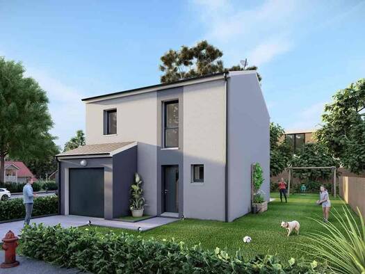 Terrain avec maison neuve à vendre 253 950 € 3 chambres 94 m² 298 m² de terrain Vernéville 57130