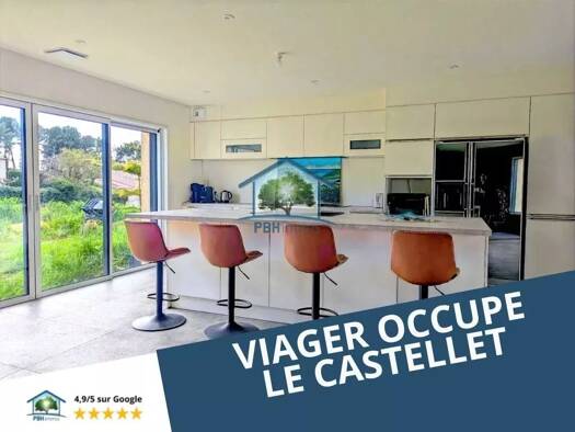 Maison en viager occupé Bouquet 188 500 € 3 pièces 2 chambres 107 m² Le Castellet 83330