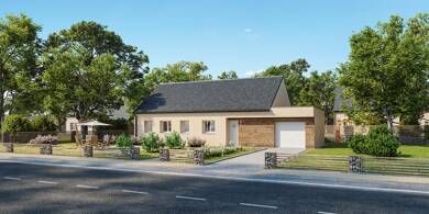 Maison neuve à vendre 264 000 € 5 pièces 3 chambres 90 m² 1 625 m² de terrain Gonnehem 62920