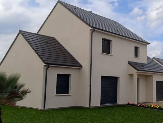 Terrain avec maison neuve à vendre 264 900 € 4 pièces 3 chambres 107 m² 743 m² de terrain Fontaine-la-Guyon 28190