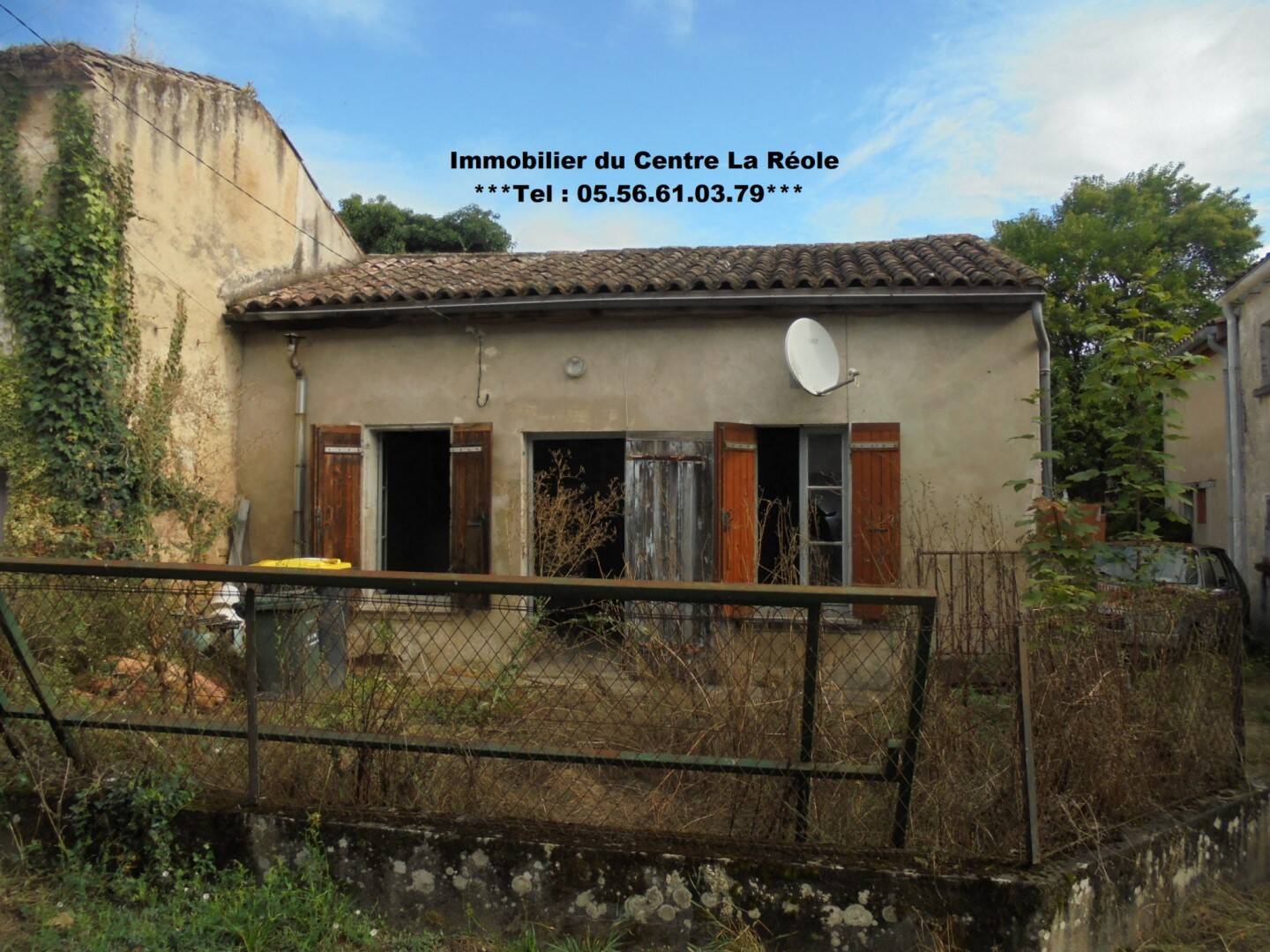 Maison à vendre, 44m², LA REOLE