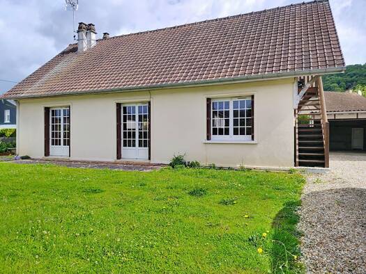 Maison à vendre 164 000 € 4 pièces 2 chambres 65 m² 517 m² de terrain Les Étangs-Doult Vitran Pont-Audemer 27500
