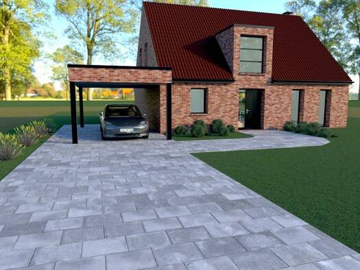 Terrain avec maison neuve à vendre 239 423 € 5 pièces 4 chambres 100 m² 598 m² de terrain Bois-Bernard 62320