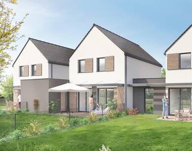 Villa à vendre - Neuf 415 000 € 4 pièces 83,3 m² dès le 30/09/2025 Zone Industrielle du Prat Vannes 56000