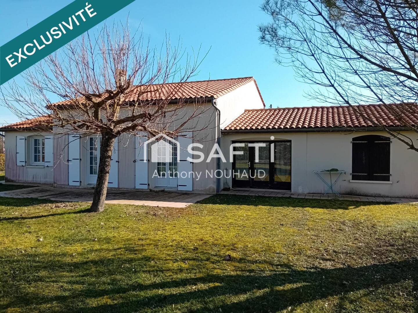 Maison à vendre, 145m², GENSAC LA PALLUE