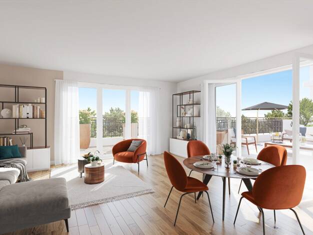 Appartement à vendre - neuf 188 000 € 1 pièce 33 m² dès le 31/12/2027 Hauts d'Asnières-Métro Asnières-sur-Seine 92600