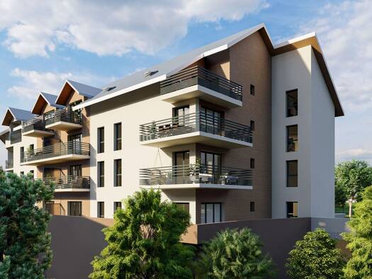 Appartement à vendre - neuf 289 500 € 3 pièces 2 chambres 70,86 m² RDC Centre-Village Saint-Nizier-du-Moucherotte 38250