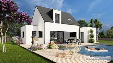 Terrain avec maison neuve à vendre 541 000 € Crach 56950