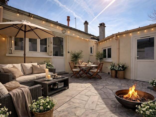 Maison de plain-pied à vendre 174 900 € 3 pièces 2 chambres 49 m² 82 m² de terrain Mantes-la-Jolie 78200