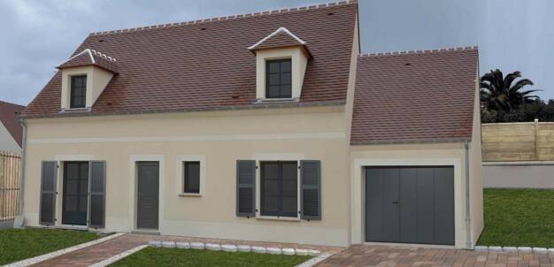 Maison à vendre 440 000 € 6 pièces 4 chambres 105 m² 363 m² de terrain Nogent-Cassan L Isle Adam 95290