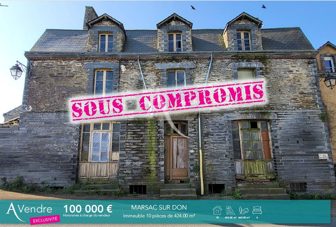 Maison à vendre, 424m², MARSAC SUR DON