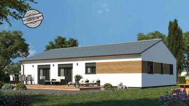 Maison de plain-pied à vendre 396 000 € 5 pièces 4 chambres 104 m² 942 m² de terrain Bonneville-sur-Touques 14800