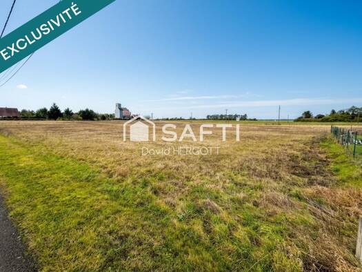 Terrain constructible viabilisé à vendre 30 000 € 802 m² de terrain Beauce la Romaine 41240