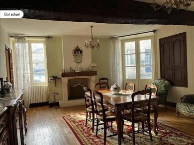 Maison à vendre 108 500 € 4 pièces 3 chambres 103 m² 371 m² de terrain La Tour Blanche Cercles 24320