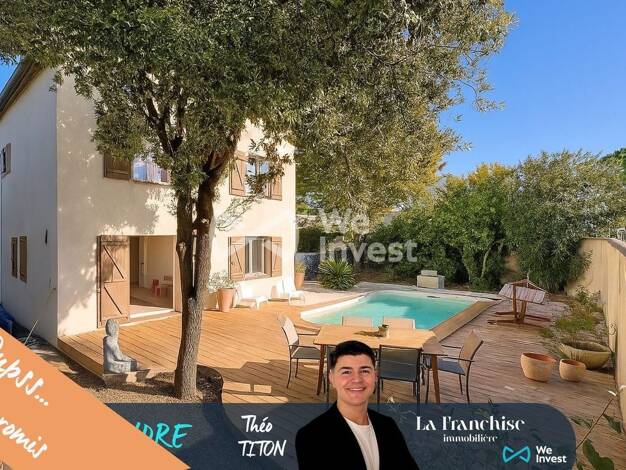 Maison à vendre 475 000 € 6 pièces 5 chambres 156 m² 600 m² de terrain Centre Ville Castries 34160