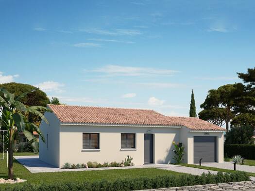 Terrain avec maison neuve à vendre 244 500 € 3 pièces 2 chambres 71 m² 450 m² de terrain Labarthe-sur-Lèze 31860