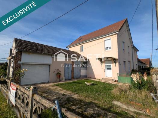 Maison à vendre 78 000 € 5 pièces 3 chambres 118 m² 523 m² de terrain Les Guerreaux 71160