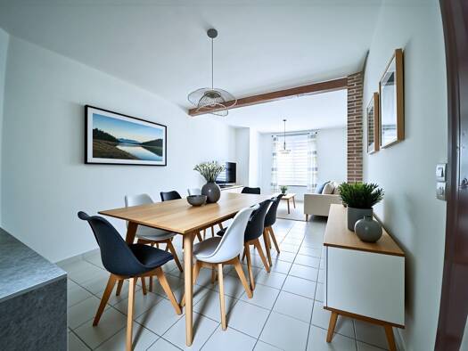 Maison de ville à vendre 149 900 € 5 pièces 3 chambres 121 m² 200 m² de terrain Rumilly Cambrai 59400