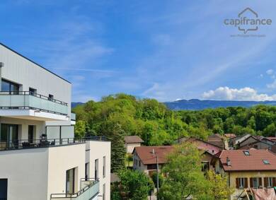 Appartement à louer 1 339 € 3 pièces 2 chambres 58 m² Étage 4/5 Nord Saint-Julien-en-Genevois 74160