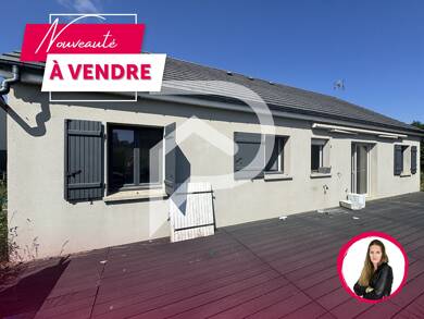 Maison de plain-pied à vendre 263 700 € 7 pièces 5 chambres 99 m² 803 m² de terrain Breval 78980
