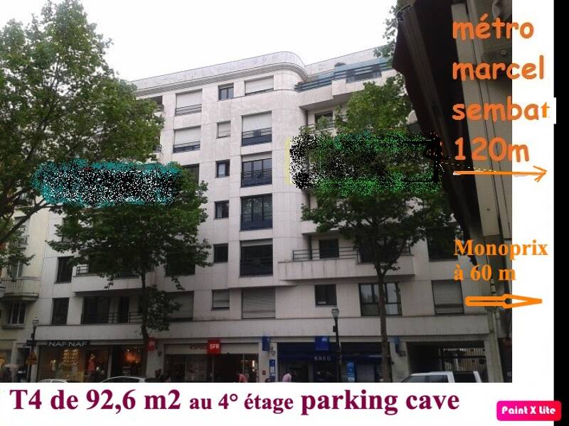 Maison à louer, 93m², BOULOGNE BILLANCOURT