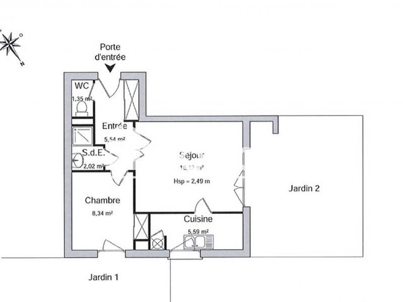 Maison à louer, 39m², OSNY