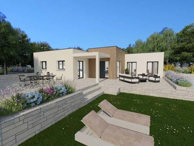 Terrain avec maison neuve à vendre 410 150 € 6 pièces 3 chambres 134 m² 571 m² de terrain Hébécourt 80680