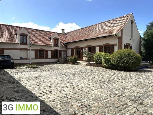Ferme à vendre 394 000 € 6 pièces 4 chambres 208,35 m² 5 259 m² de terrain Hinges 62232